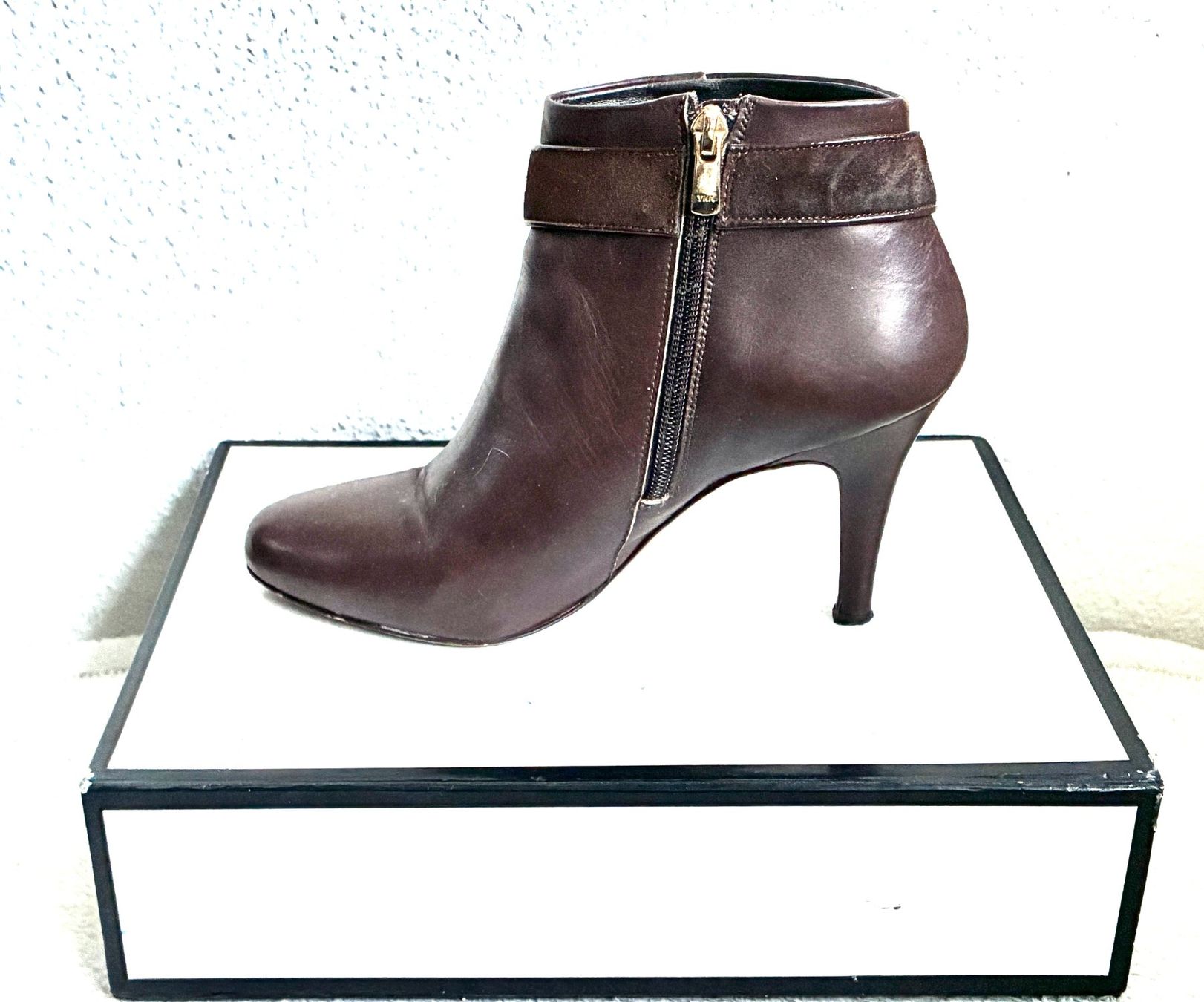 Navyboot Scarpe da donna: NAVYBOOT braune Leder Stiefeletten Grösse 39 – Usato da Kloten venduto da Nephty 2