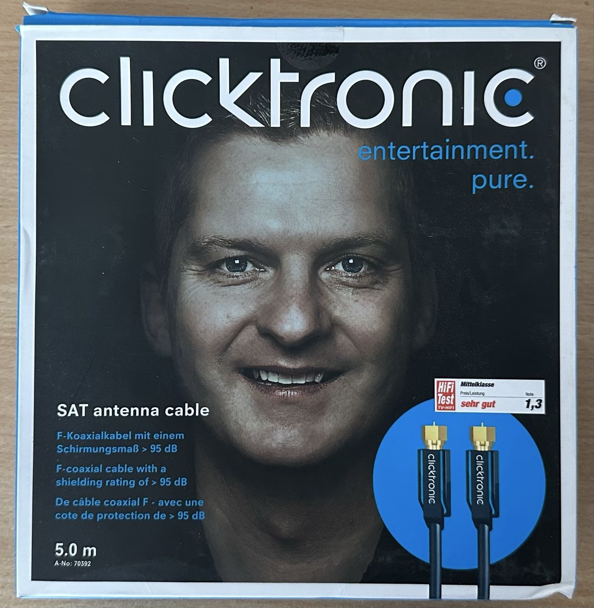 Cavi: Clicktronic SAT antenna cable 5 Meter – Nuovo e nell'imballaggio originale da Schaffhausen venduto da Patrick1234