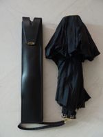 Regenschirm KOBOLD plano schwarz mit Hülle