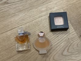 Parfum miniatures Paço Rabanne Olympia & Lancôme + Lidschatt