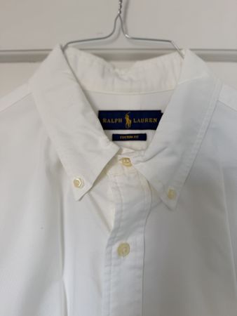 Ralph Lauren Hemd weiss Gr. XL Custom Fit