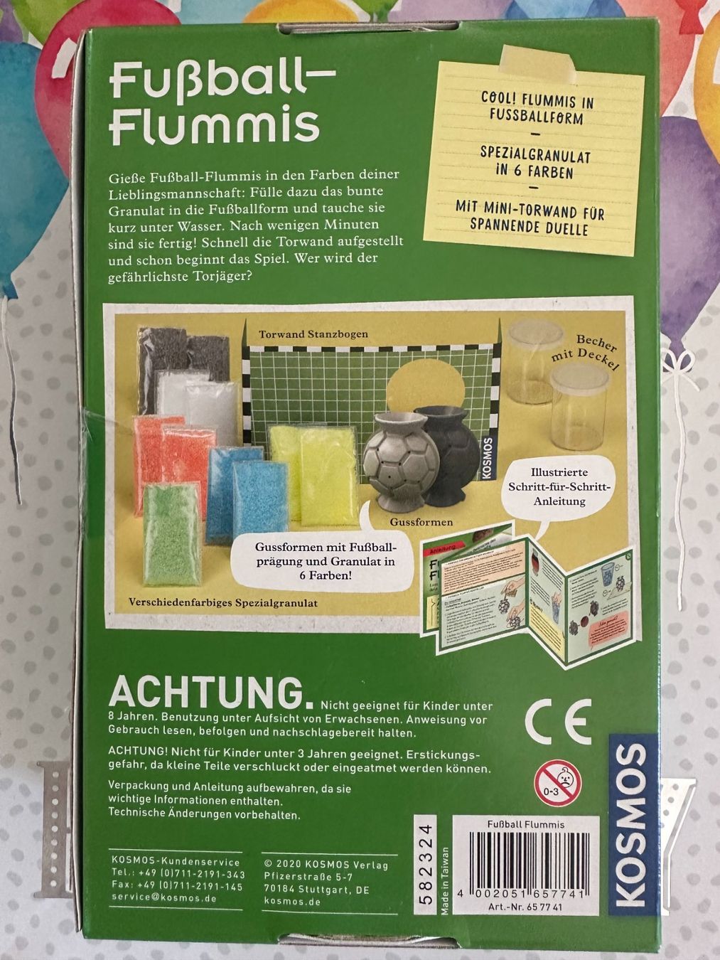 Kosmos Giocattoli: KOSMOS - Fussball-Flummis – Usato da Boppelsen venduto da KASIBO 1