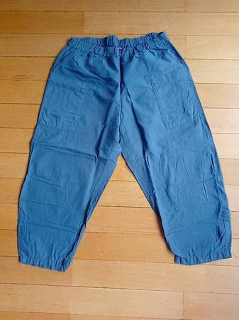 Hose Barrellshape 0-Shape Gr. L - XL BW petrol