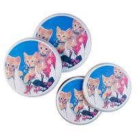 Herd Abdeckplatte Katzen (4 Stk.)