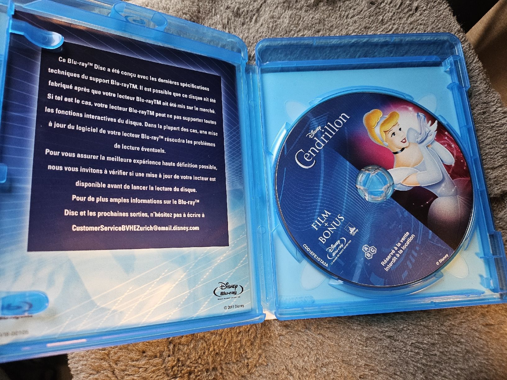 Tutti i DVDs: Cendrillon Blu-Ray Disney – Usato da La Joux FR venduto da car_ck96 1