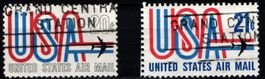 2 Timbres Amérique - USA - 1960 - Obl.