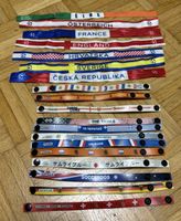 Fussball Fan Armbänder Nationalmannschaften 