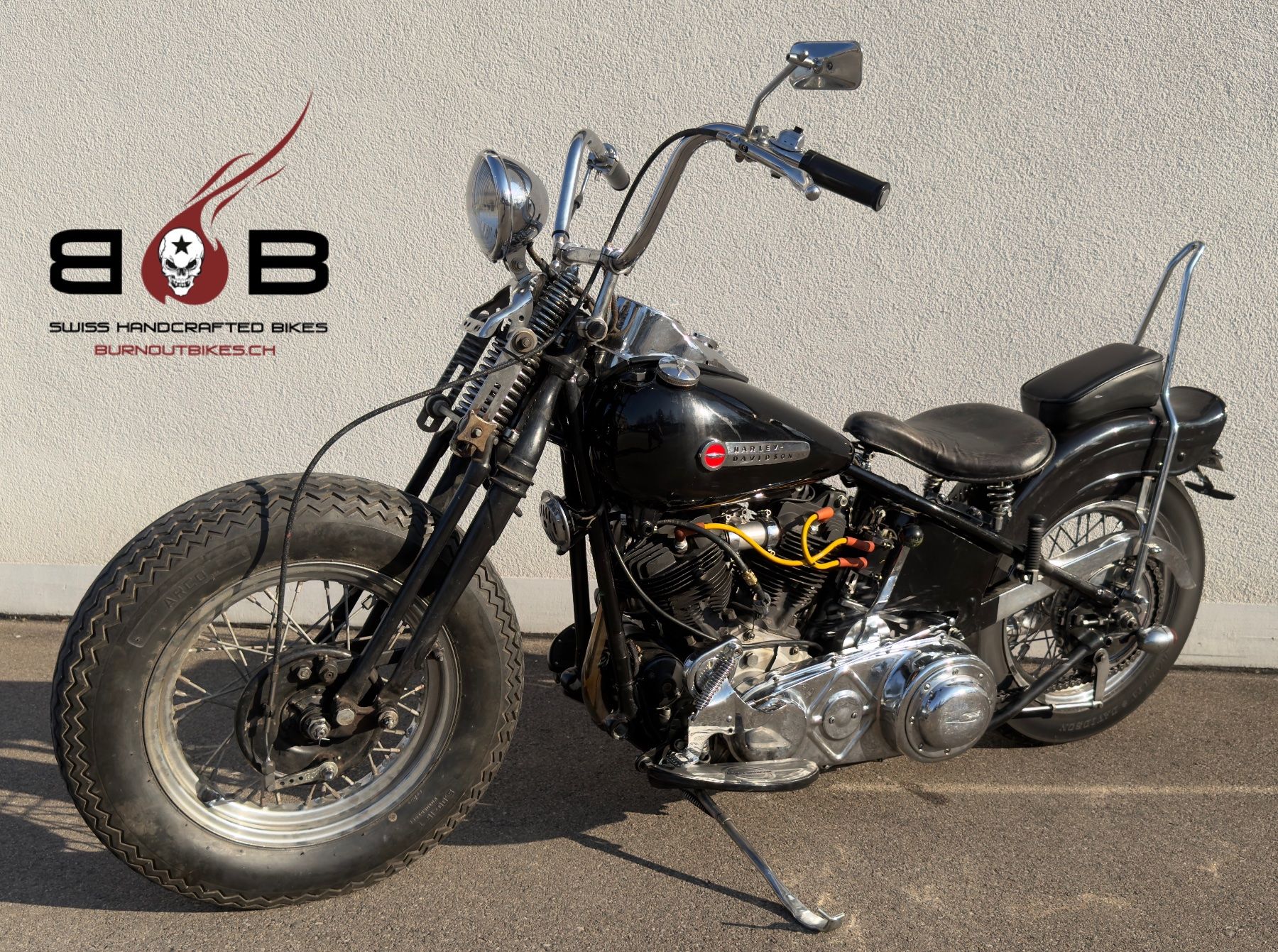 Harley-Davidson Chopper: HARLEY DAVIDSON kNUCKLEHEAD 1942 OLDTIMER – Usato da Sirnach venduto da B.O.B.BIKES 3