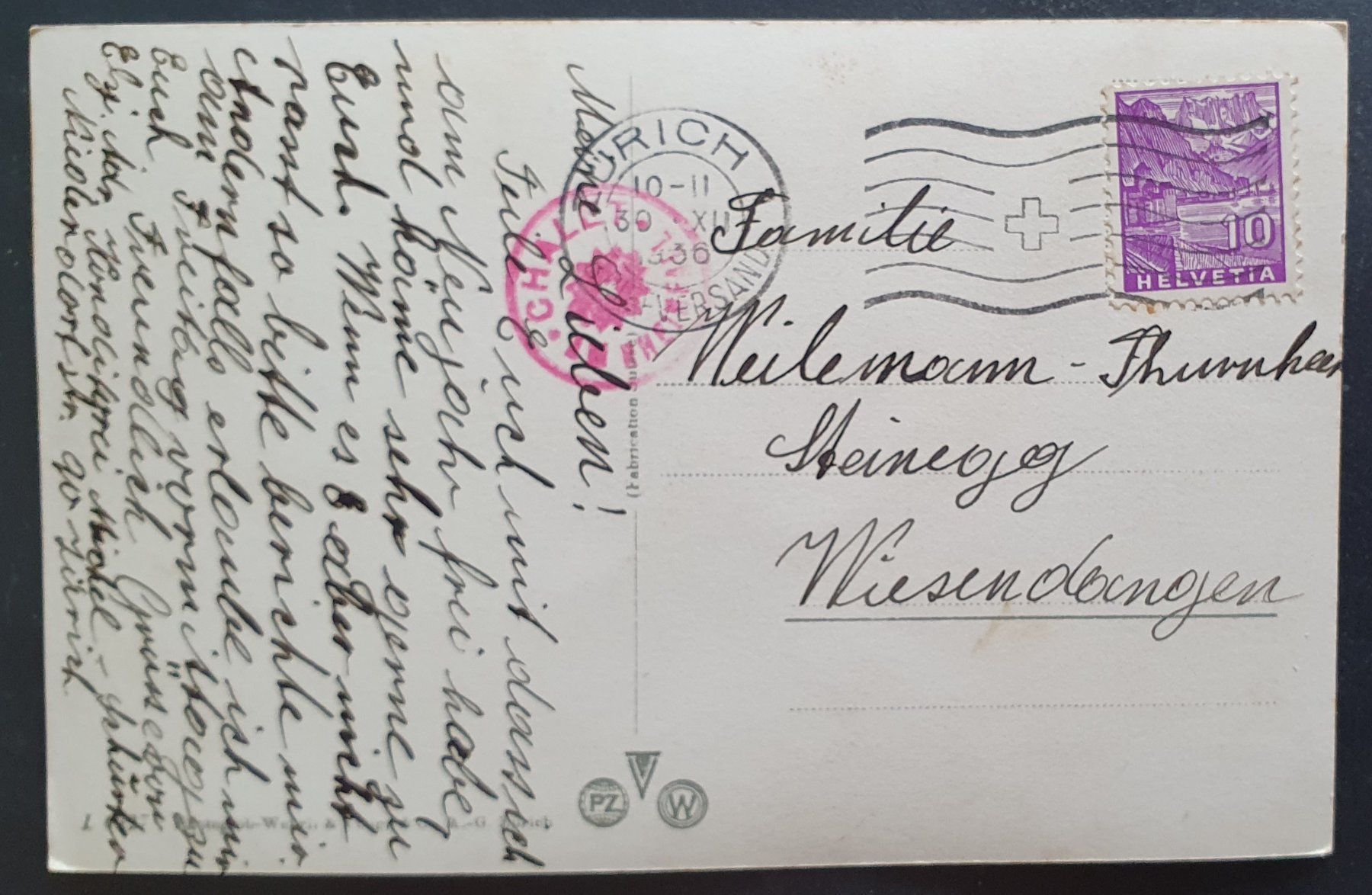 Cartoline postali: Zeppelin über dem Rheinfall – Usato da Kreuzlingen venduto da Rschweiz1 1