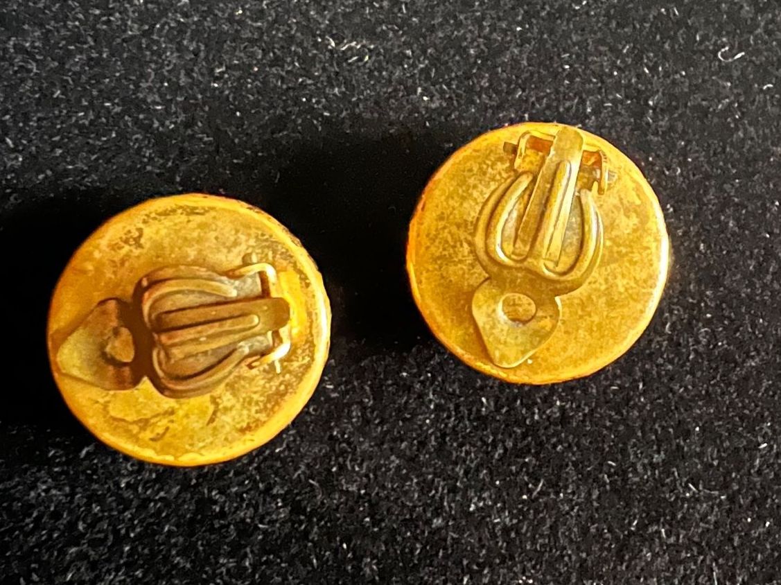 Orecchini pendenti & Orecchini a lobo: Ohrclips Vintage – Usato da Uznach venduto da Ya_x7x6 2