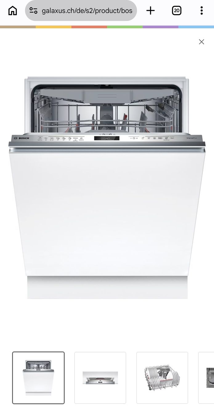 Bosch Lavastoviglie: Geschirrspüler Bosch  – Nuovo (secondo la descrizione) da Buchs SG venduto da mar_5dxr 1