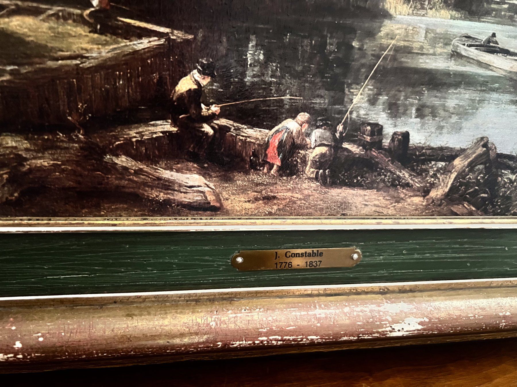 Dipinti: Original J. Constable Gemälde mit Rahmen, Top Zustand! – Usato da Neuhausen venduto da rraayy 1