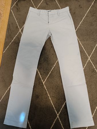 Hosen hellblau Marke WE, Neu, hellblau / hellgrau 