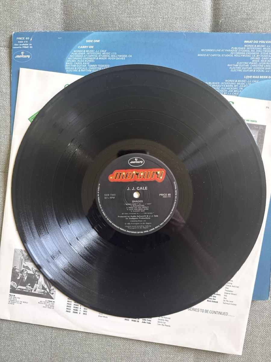Schallplatten: J.J. Cale Shades LP Vinyle Eric Clapton 🎶 – Gebraucht aus Givisiez von My_favorite_shop 3