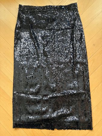 Jupe Sezane Magalia Bleu nuit à Paillettes T 38