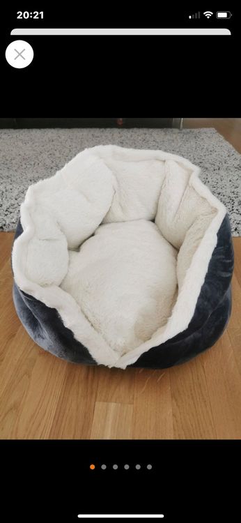 Haustier-Sofa Aus Velours Mit Plüschkissen – In 3 Größen & 7 Farben, Maschinenwaschbar