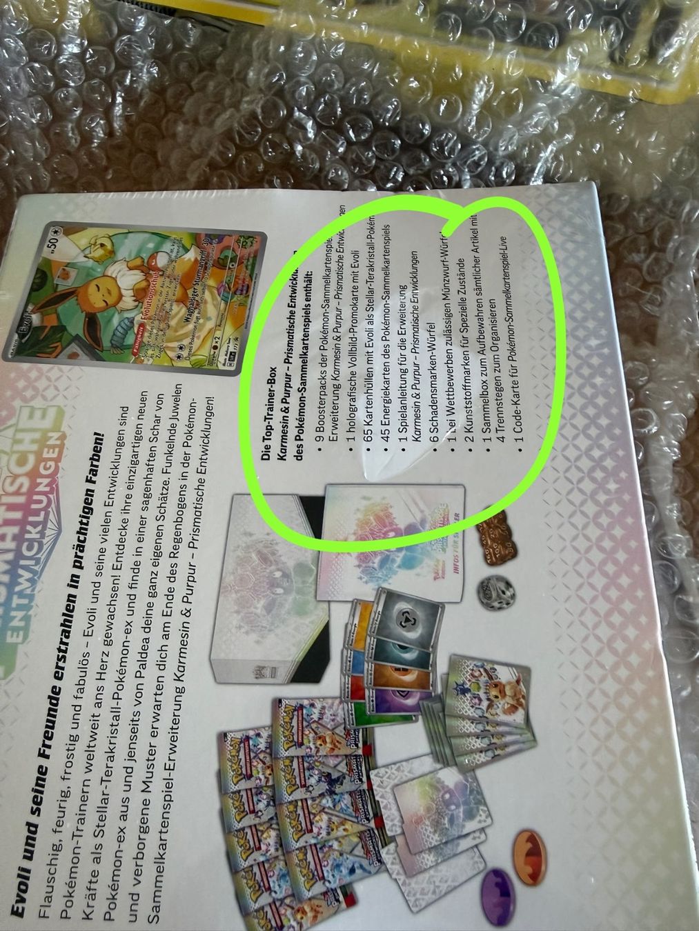 Pokémon Carte collezionabili: Prismatische Entwicklung TTB - DE – Nuovo e nell'imballaggio originale da Allschwil venduto da delRic1 3
