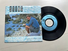STING POLICE tolle Single Kult 80's Love is the seventh wave
