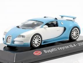 Bugatti Modellautos: Bugatti Veyron 16.4 2005-2015 hellblau met. / weiss     1:43 – Neu und originalverpackt aus Gerlafingen von espero88 5