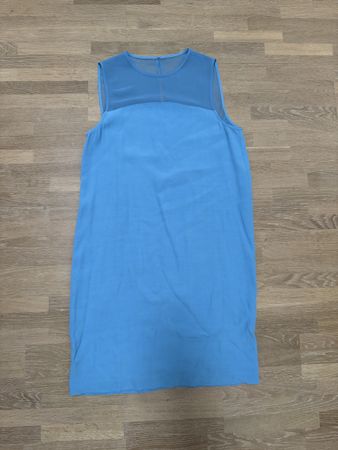 Samsøe Samsøe blue dress, size S, sheer, summer dress