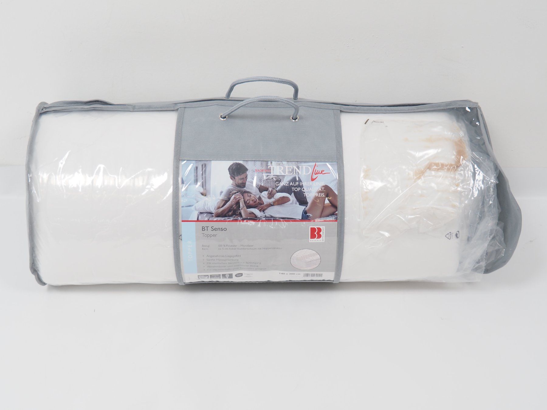 Matratzen Topper 140x200 Niagara Bambus Matratzen Topper 180x200x3cm, Kühlend, Atmungsaktiv Für Topper 180x200cm