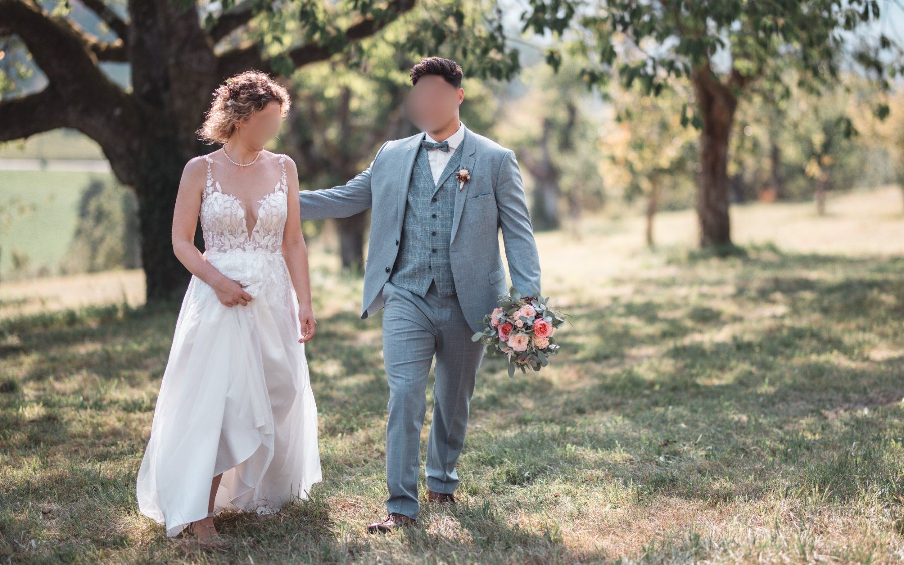 Kleider: Secondhand Brautkleid von Demetrios, Grösse 38 – Gebraucht aus Brunnen von Herzig-Brautmode 8