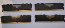 Corsair Vengeance LPX 32 GB (4×8 GB) DDR4-2666 CL16 RAM