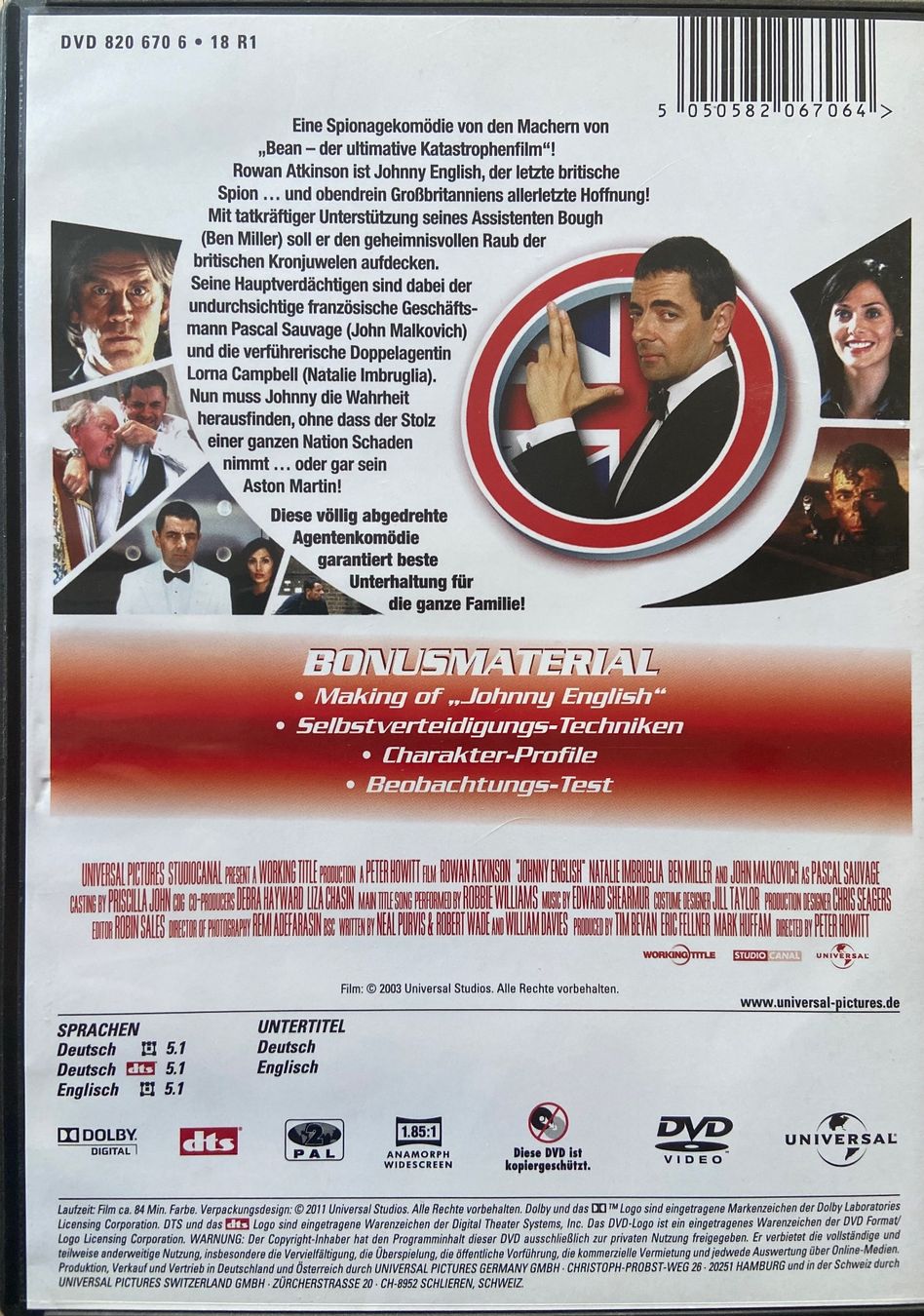 Tutti i DVDs: Johnny English – Usato da Widnau venduto da ama_7xzk 1