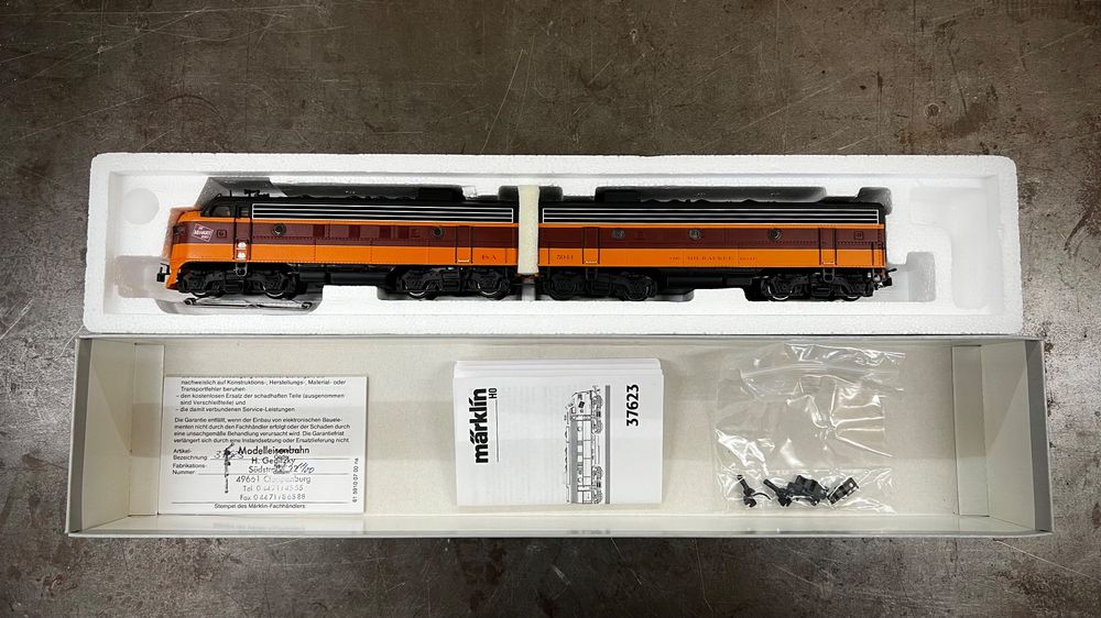 Märklin 37623 Diesellok EMD F7 A+B Unit - Digital (Neu (gemäss ...