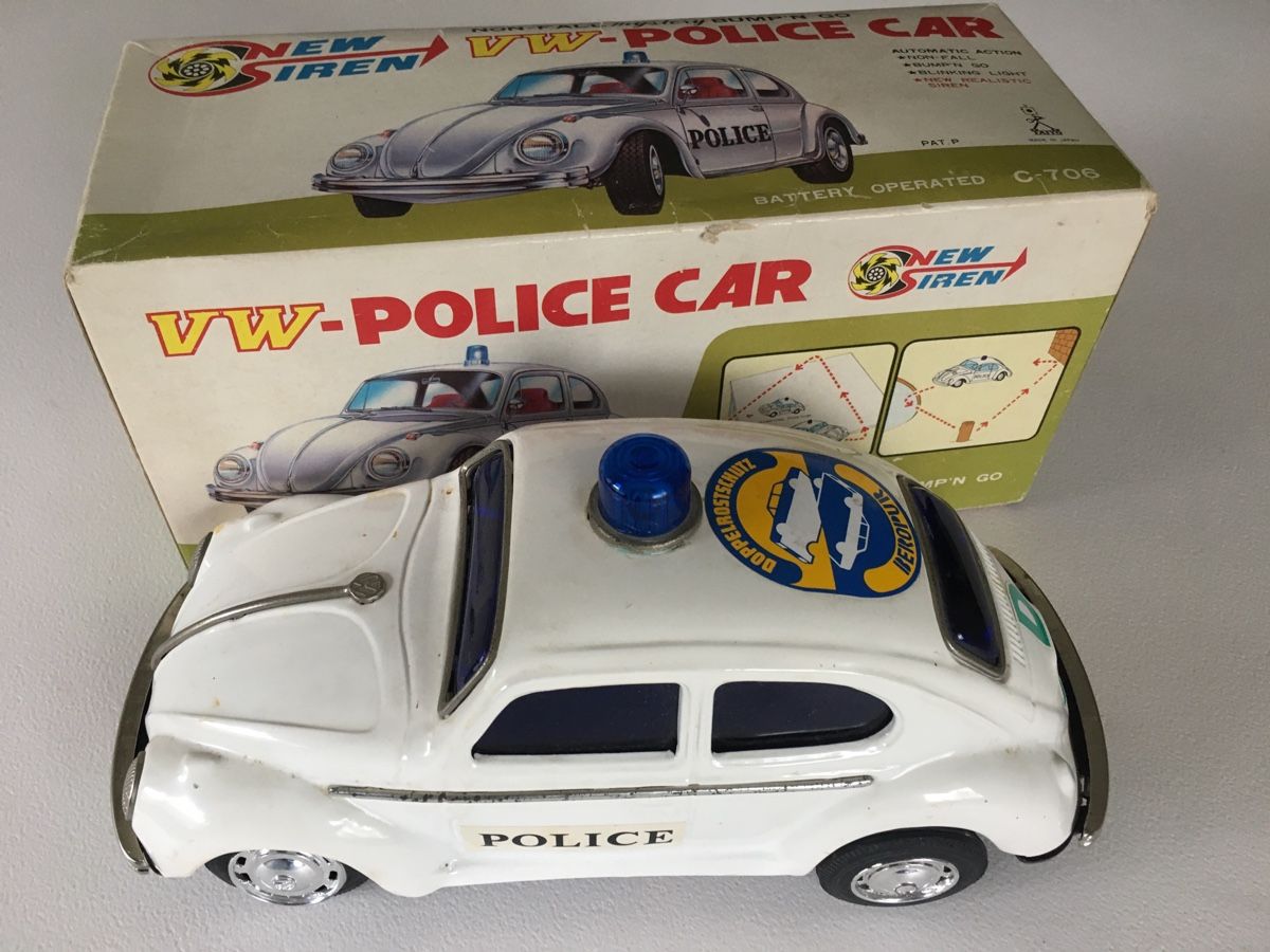 Bandai Giocattoli: Taiyo VW Käfer Police Car – Usato da Grellingen venduto da Toyhamster