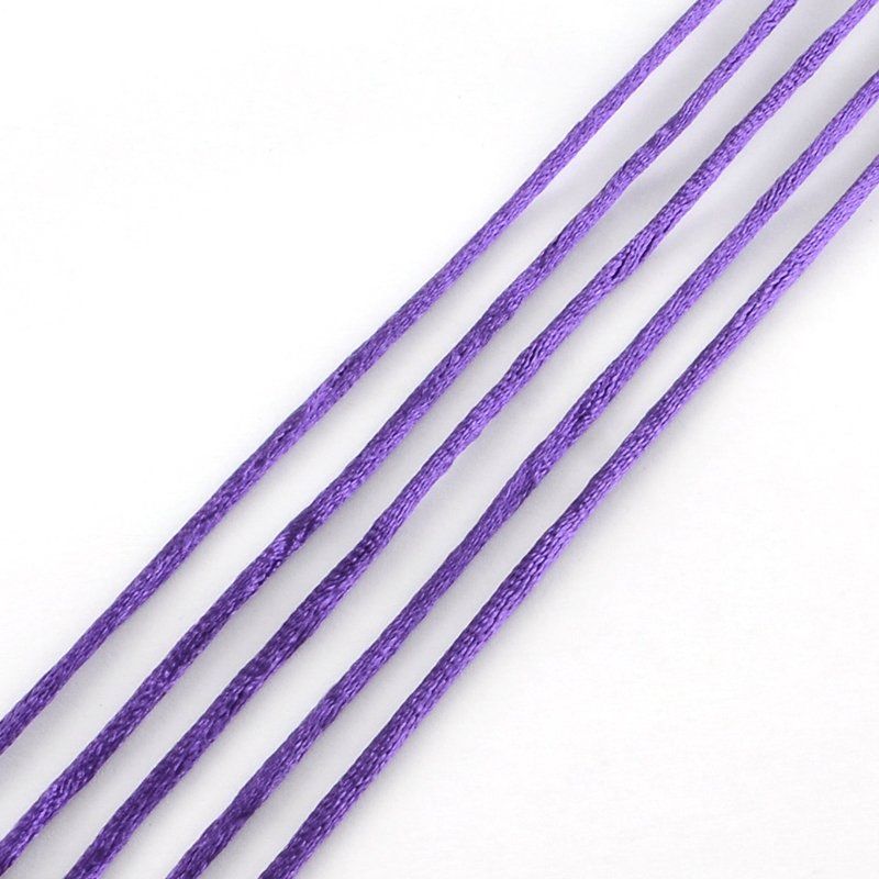 Nastri decorativi: Polyesterkordel Mauve 2mm / 5m – Nuovo (secondo la descrizione) da Rüegsau venduto da Tausendfreund