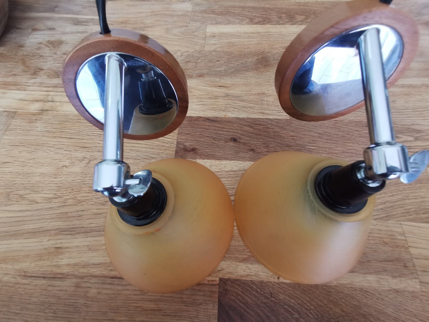 Lampade: Historische Wandlampen ca. 50 oder 60er Jahre – Usato da St.Gallen venduto da 55232 6