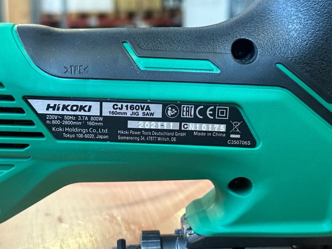 Hitachi Sägen: HIKOKI Stichsäge CJ160VA 160mm mit Stabgriff – Neu (gemäss Beschreibung) aus Uetendorf von Revotool 2