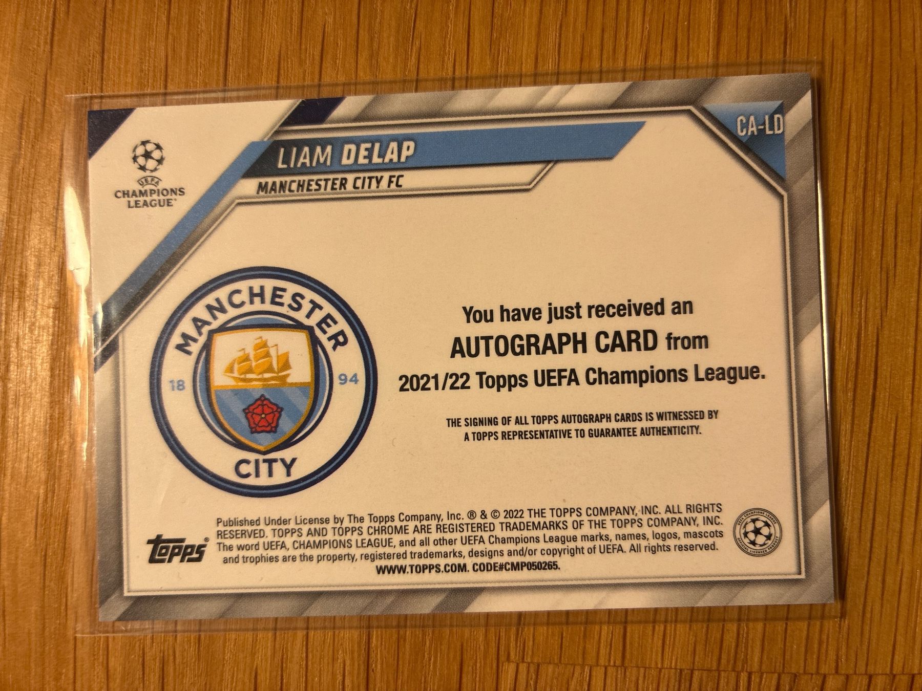 Topps Carte collezionabili: Topps Chrome Liam Delap RC Autogramm – Usato da Solothurn venduto da MegaDaggi 1