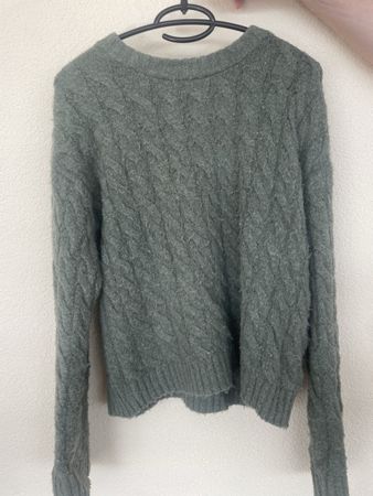 H&M Strickpullover, Gr. 158/164, Olivgrün, Top Zustand!