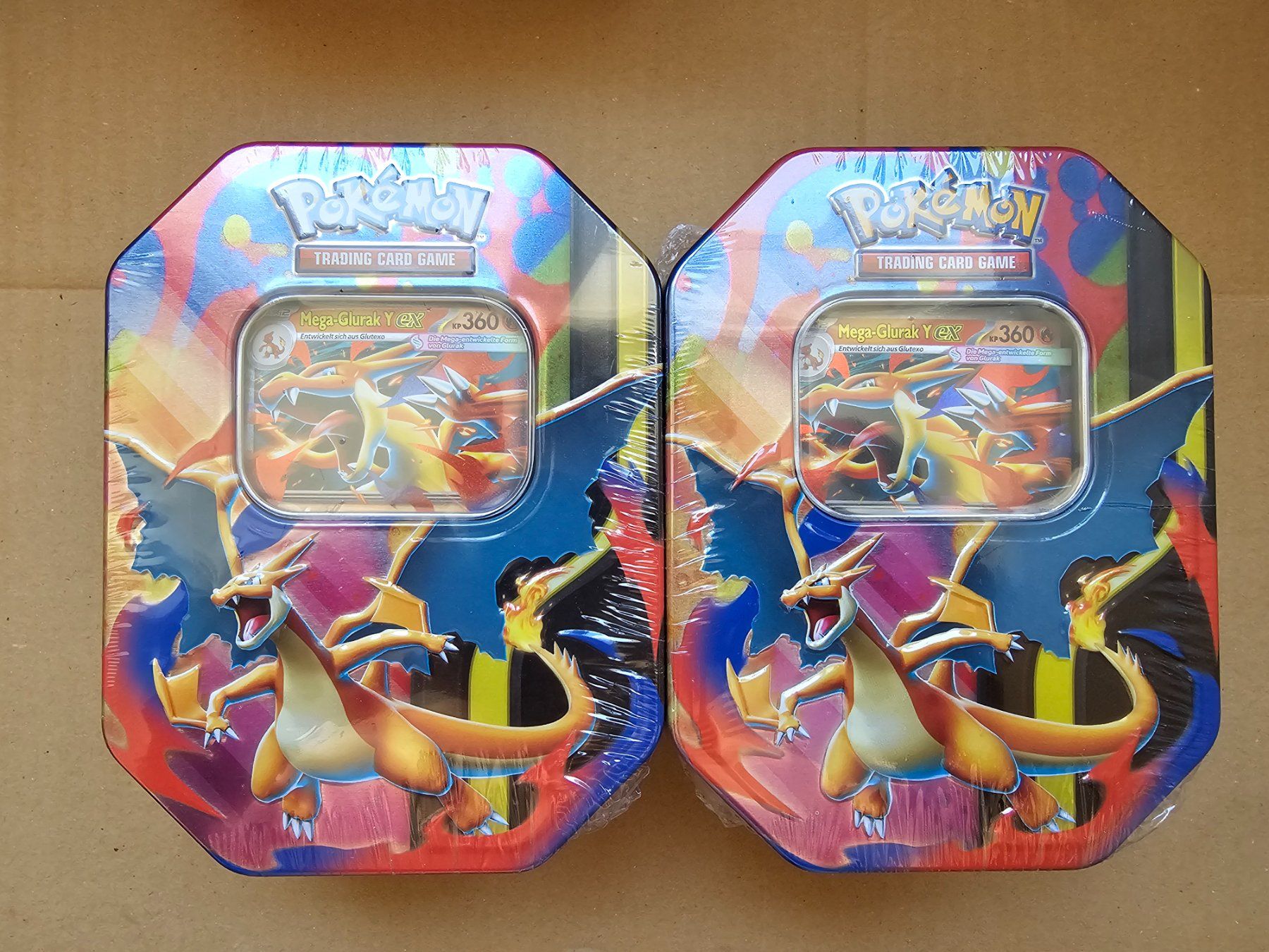 Pokémon Carte collezionabili: Mega Glurak Y ex Tin-Box DE – Nuovo e nell'imballaggio originale da Eglisau venduto da Gino_Gino