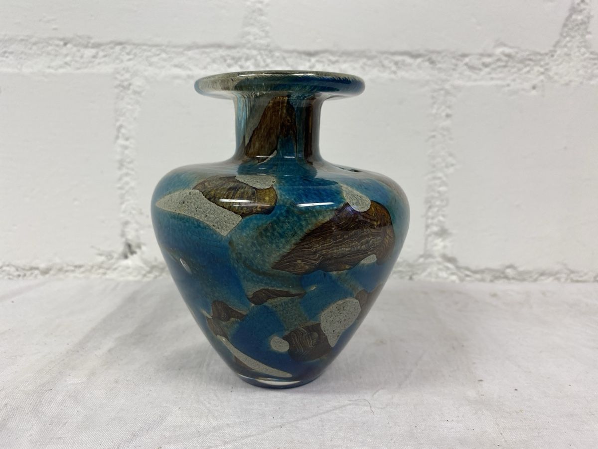 Vasi & Recipienti: Wunderschöne, kleine Mdina Art Vase Malta – Usato da sursee venduto da trilli-tralli