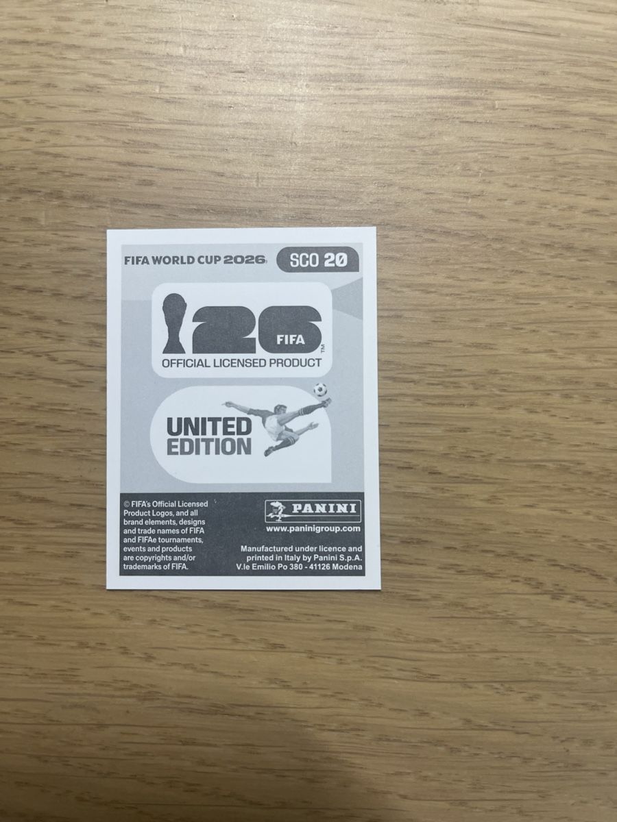 Aufkleber: Panini FIFA WC SCO 20 – Neu (gemäss Beschreibung) aus Lausanne 26 von mar_2ldv 1