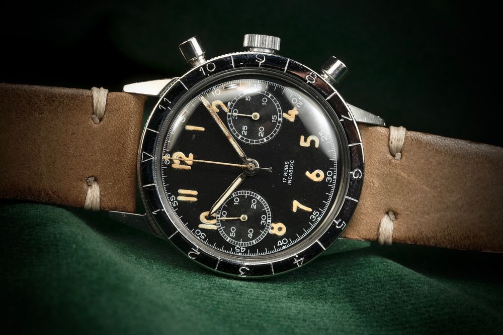 Airain Type 20 Original 1950`S Vintage Military-Style (D