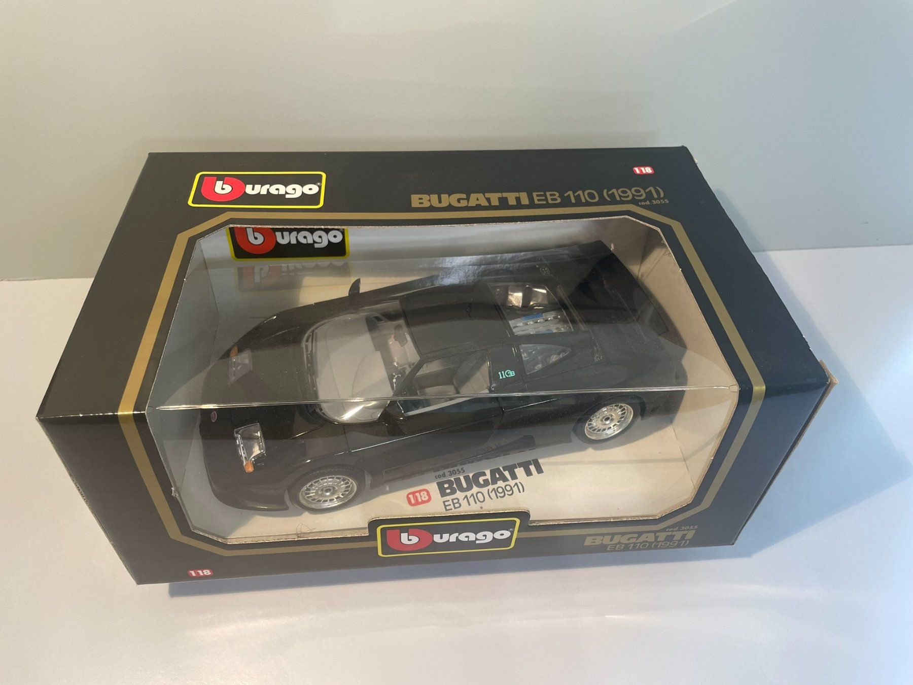 Bburago Modellautos: BBurago Bugatti EB 110 1991 1:18 – Neu und originalverpackt aus Bättwil von Samuel_Wyss