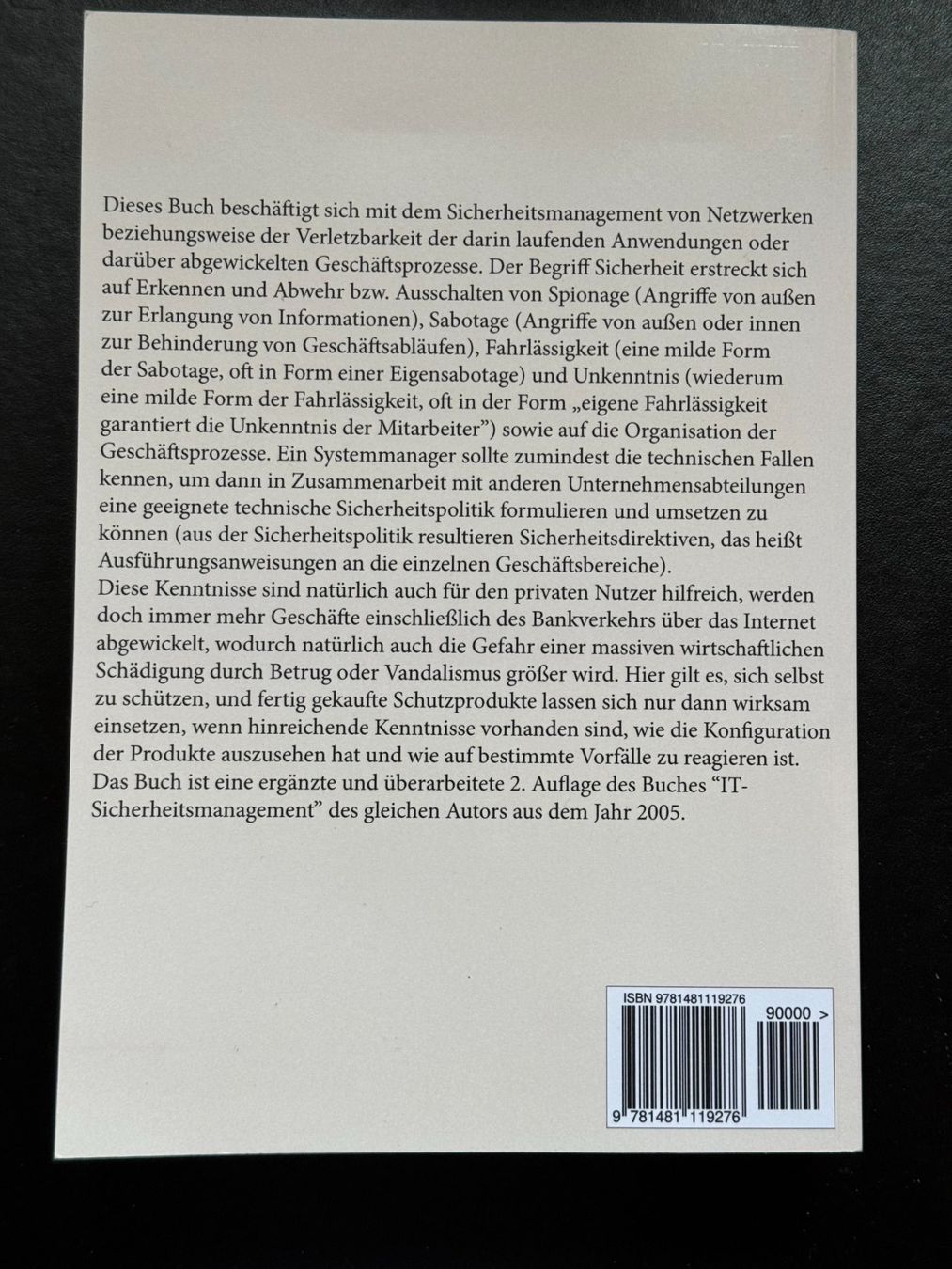 Libri: IT-Sicherheit 1.5 - Gilbert Brands – Usato da Luzern venduto da tim1337 1