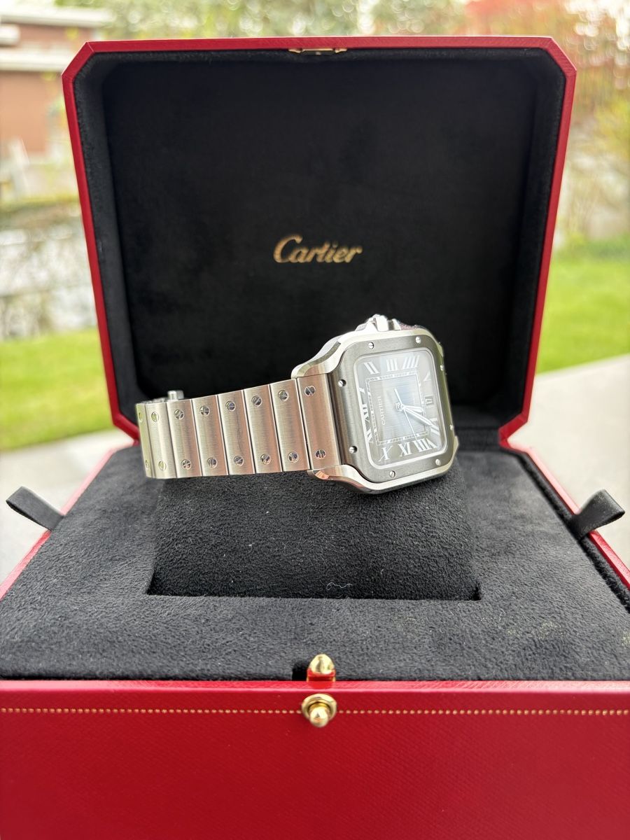 Cartier Orologi: Cartier Santos Large WSSA0037 – Nuovo (secondo la descrizione) da Meggen venduto da Alexander2023 3
