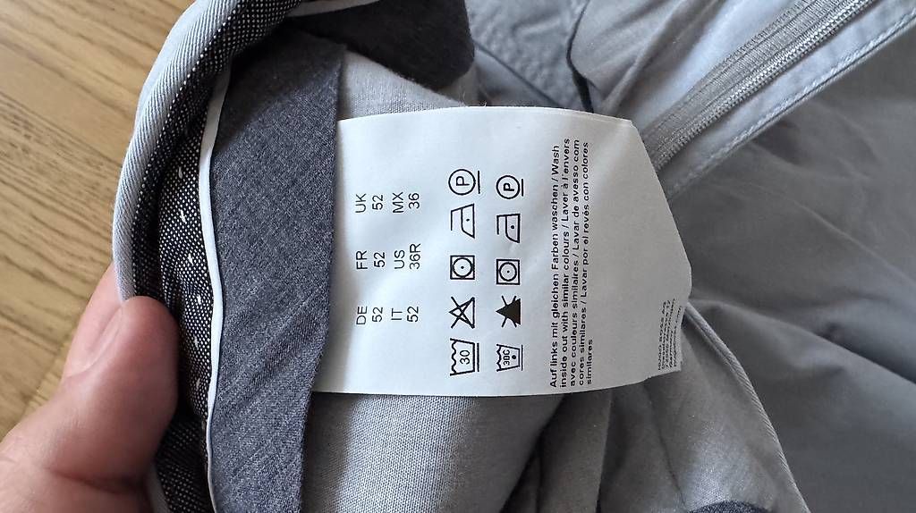 Pantaloni: Boss Chino Hose Light Grey 52 Neu – Usato da Zürich venduto da swa_gdv2 4
