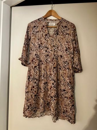 Indi & Cold Spain Floral Bow Neck Summer Dress