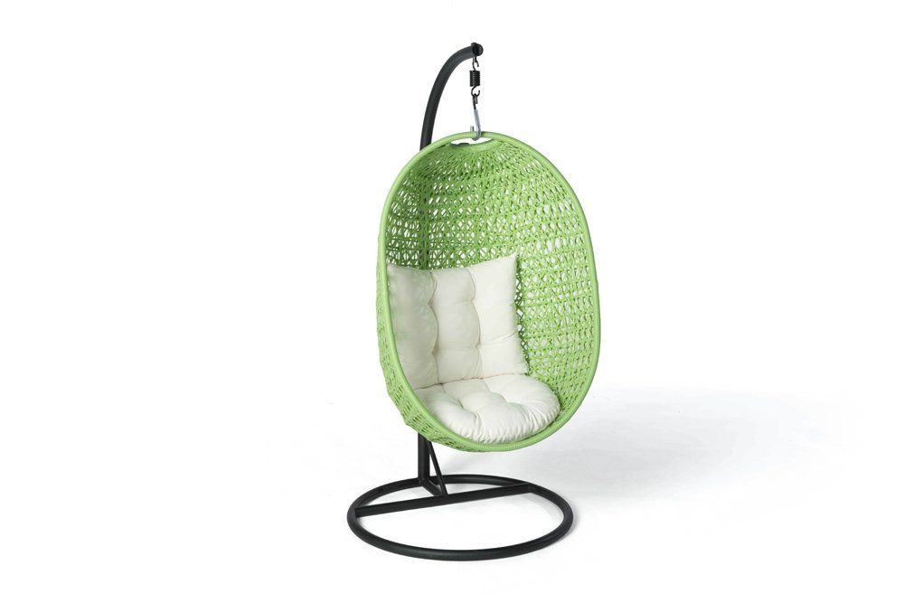 Gartenhängesitze: Rattan Hanging Chair grün – Neu und originalverpackt aus Bern von rattan-lounge 1