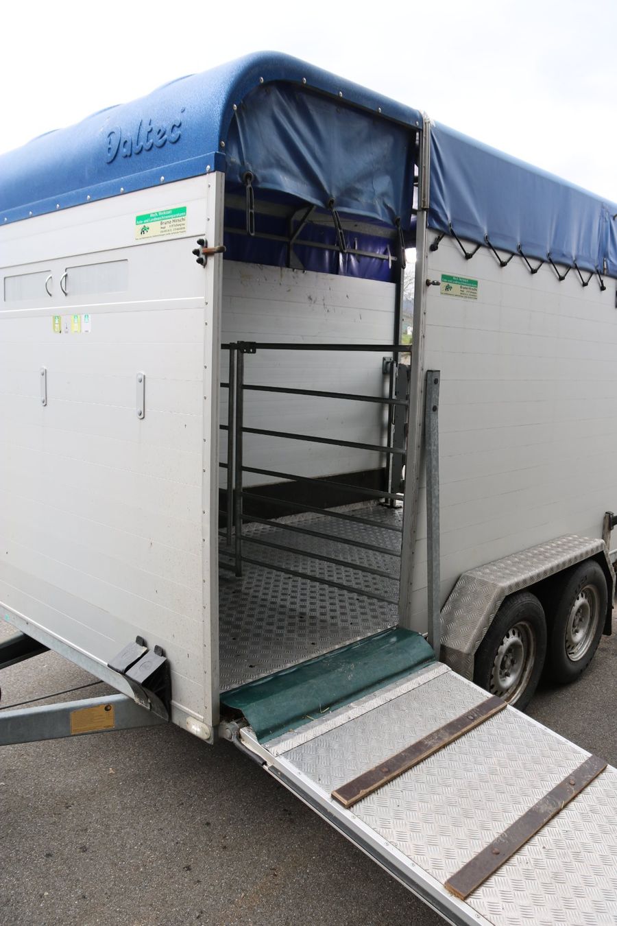 Daltec Rimorchi: Daltec Cargo 25 Viehtransporter – Usato da Winikon venduto da simon111 2