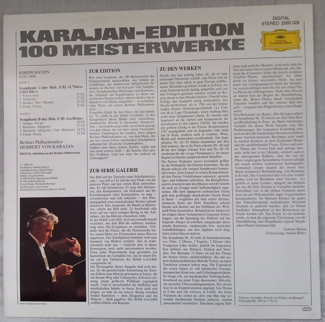 Dischi in vinile: KLASSIK-LP "HAYDN" – Nuovo (secondo la descrizione) da Binningen venduto da mar_2jlr 1