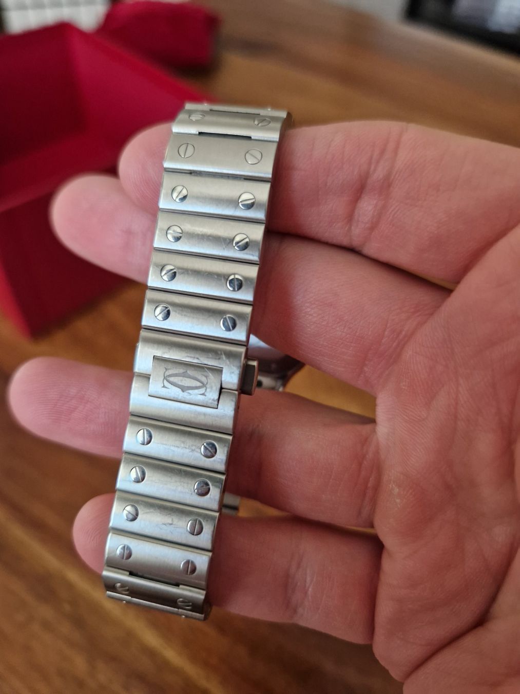 Cartier Orologi: Santos De Cartier Medium (WSSA0029) – Usato da Schaffhausen venduto da m_h2cq 3