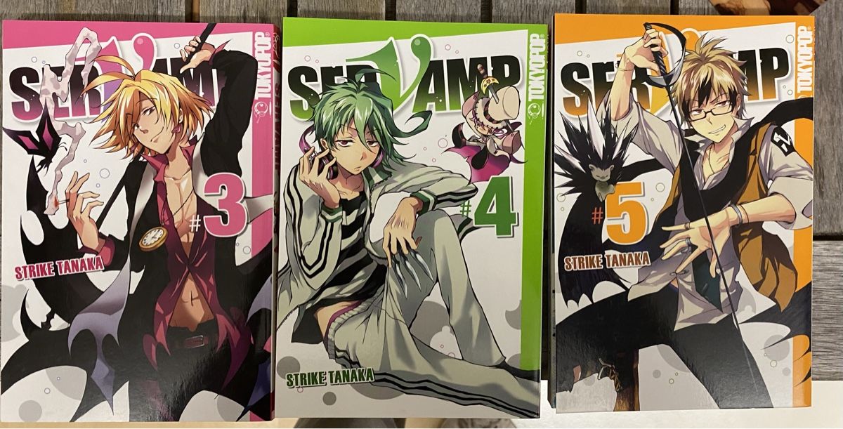 Fumetti: Servamp Manga 1-5 – Usato da Schleinikon venduto da kar_8ww7 1