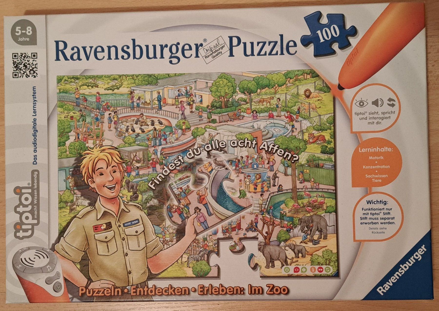 Ravensburger Puzzles: Ravensburger Tiptoi Puzzle "Im Zoo" - komplett – Neu (gemäss Beschreibung) aus Giswil von pet_755f 1